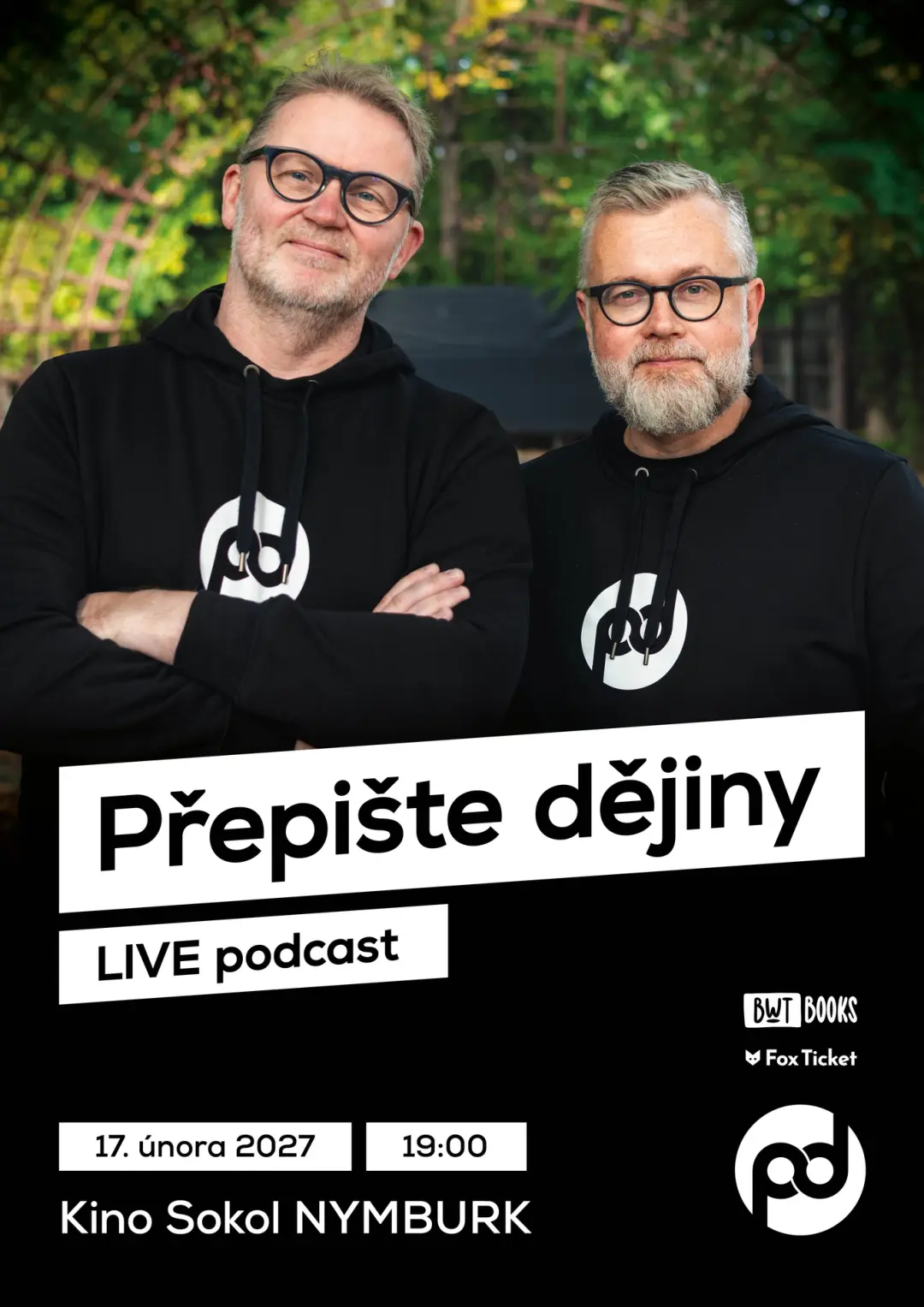 Přepište dějiny živě – Martin Groman & Michal Stehlík | Nymburk