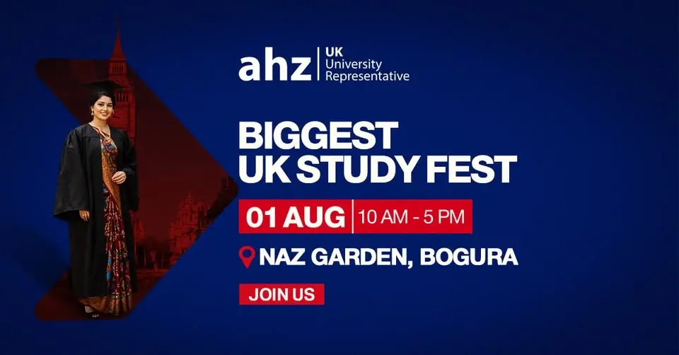 Biggest UK Study Fest | Hotel Naz Garden, Bogura