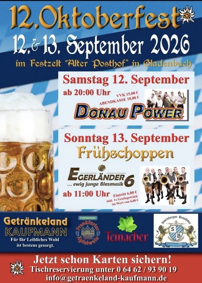 12. Oktoberfest Getränkeland Kaufmann 