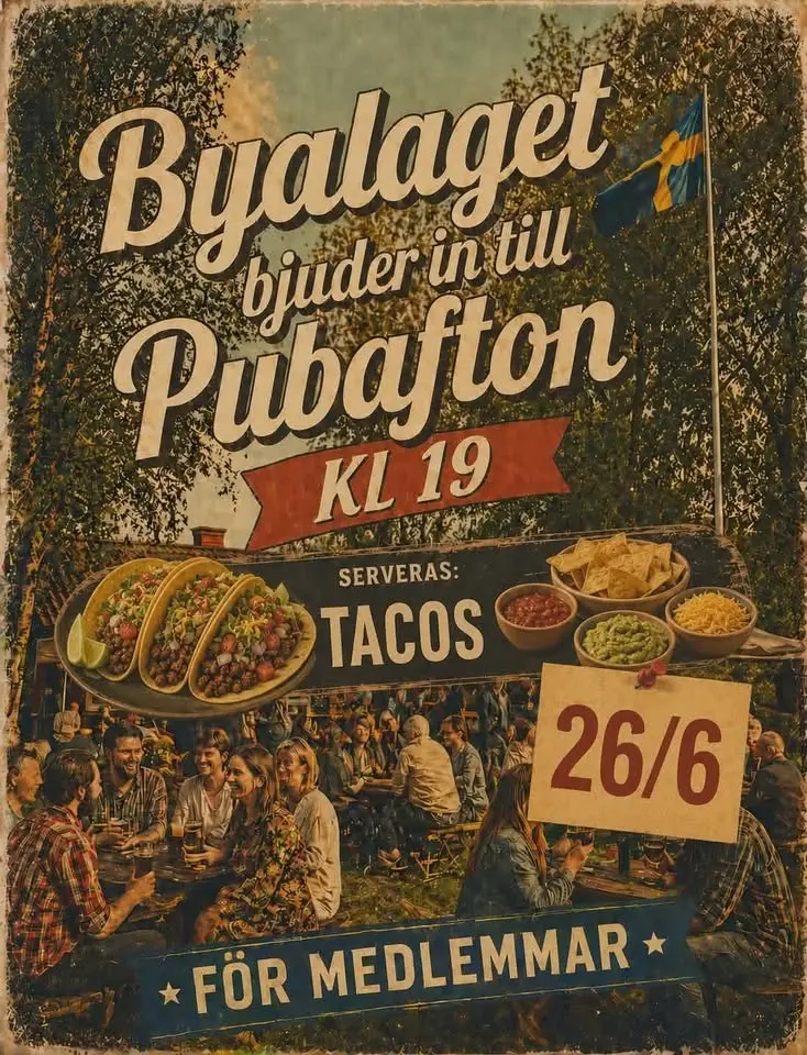 Runhällen pubafton 