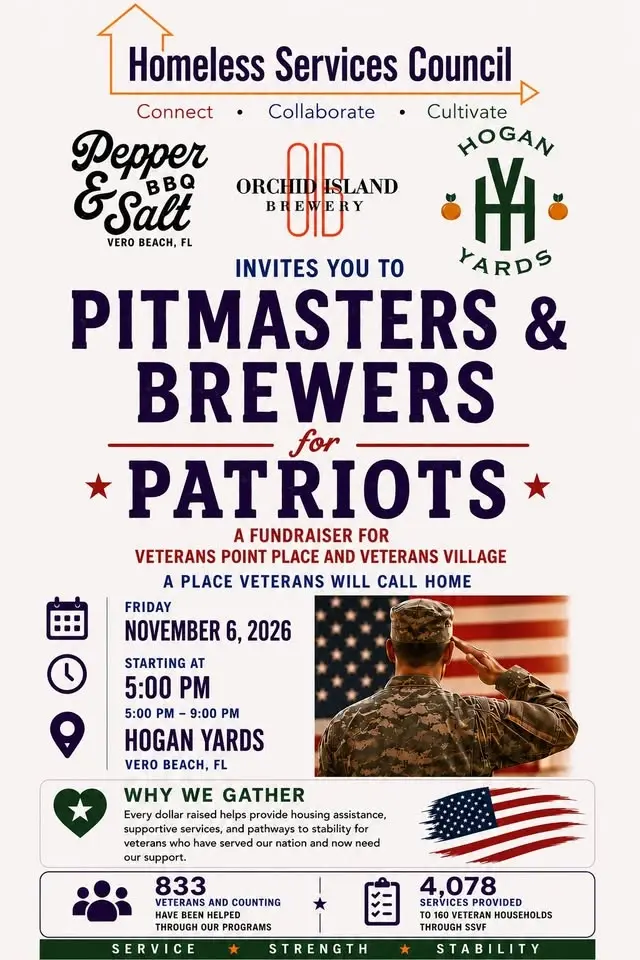 Homeless Services Council Pitmasters & Brewers for Patriots @ Hogan Yards