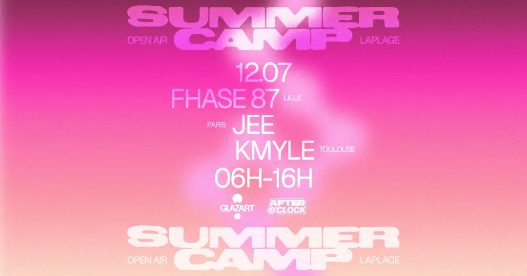 After O'clock X La Plage Open Air: Kmyle, Fhase 87, Jee