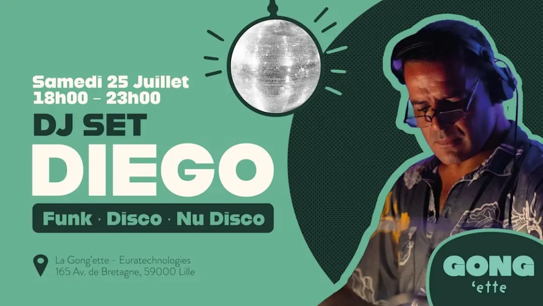 Soirée Funk, Disco & Nu-Disco W/ Diego