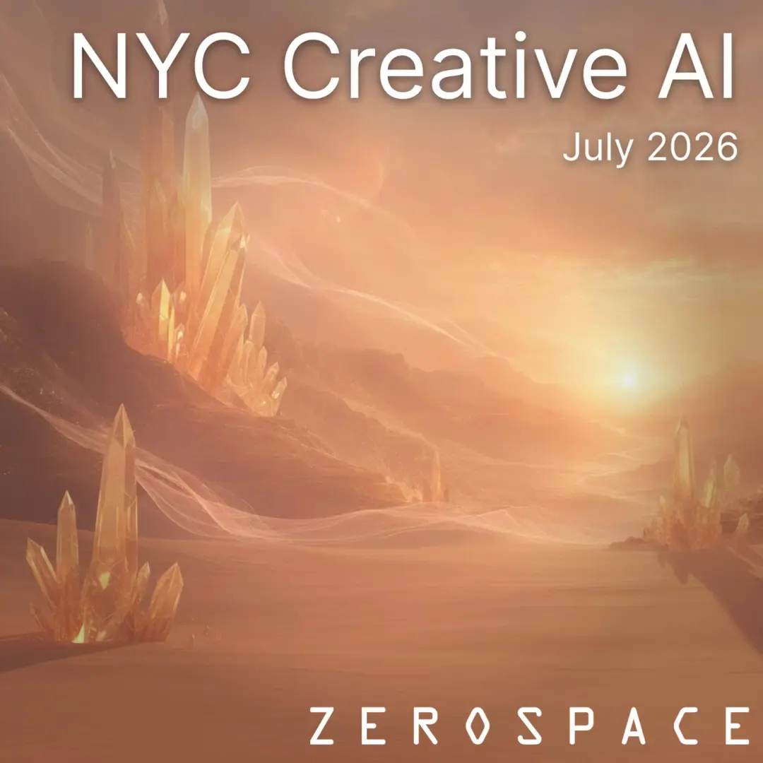 NYC Creative AI July Forum (formerly ComfyUI NYC)