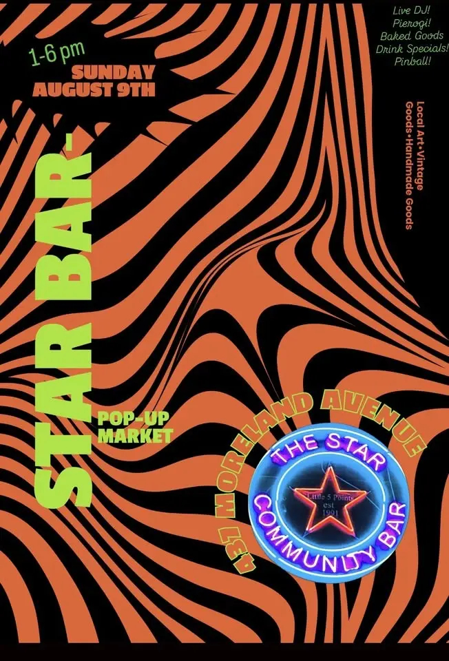 Star Bar Pop-Up Market 8/9