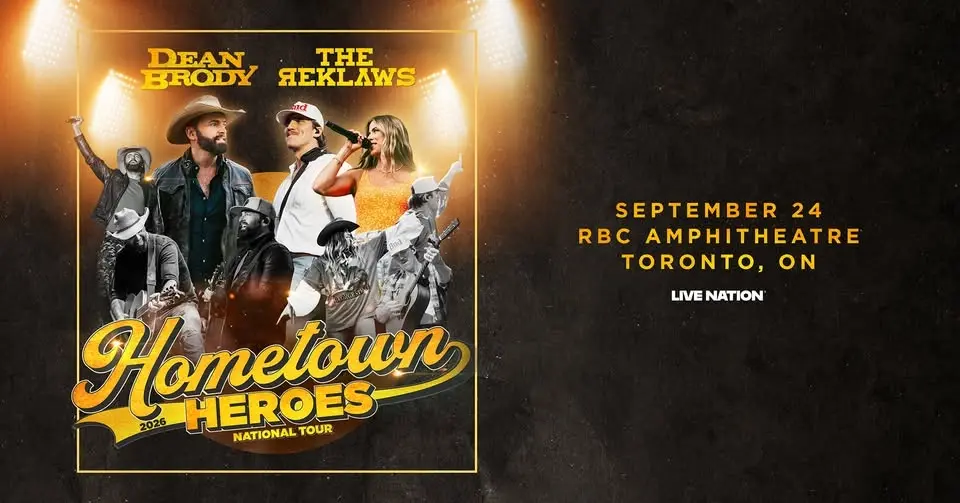 Dean Brody & The Reklaws "Hometown Heroes" Tour