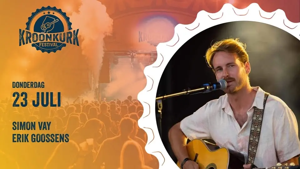 Kroonkurk Festival – 23 juli – Loco Kids Disco – Simon Vay – Erik Goossens