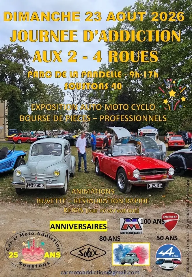 4eme journée d’addiction aux 2 et 4 roues 