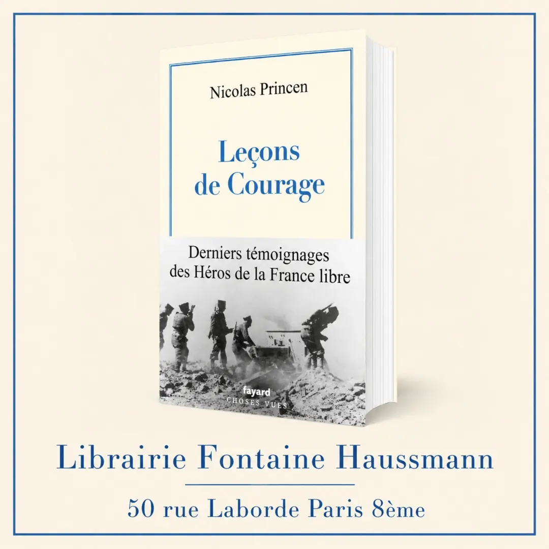 Dédicace "Leçons de Courage" de Nicolas Princen