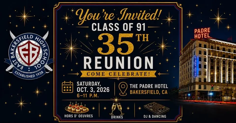 EBHS Class of 91 | 35th Reunion