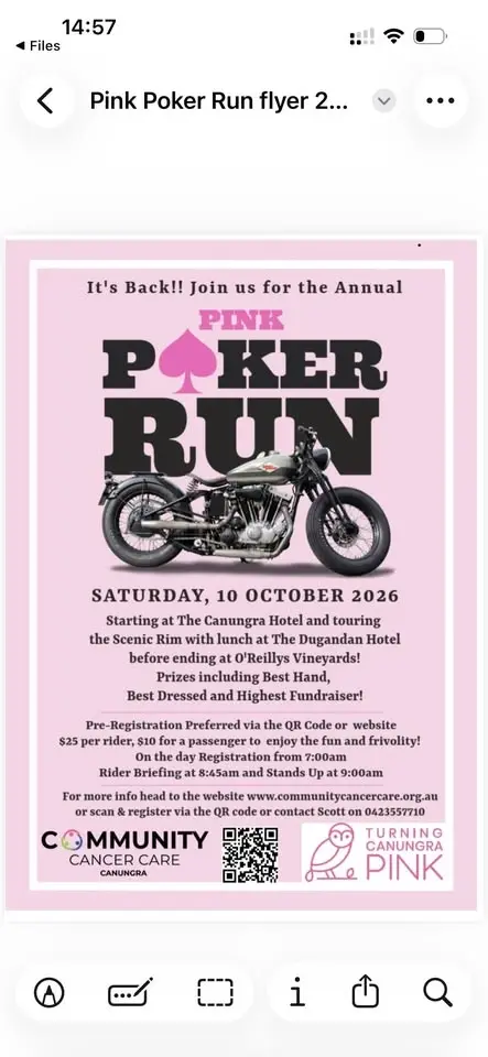Pink Poker Run