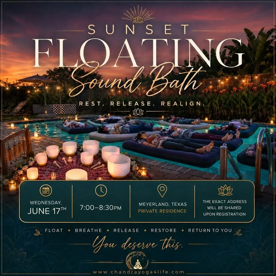 Sunset Floating Sound Bath (Meyerland)