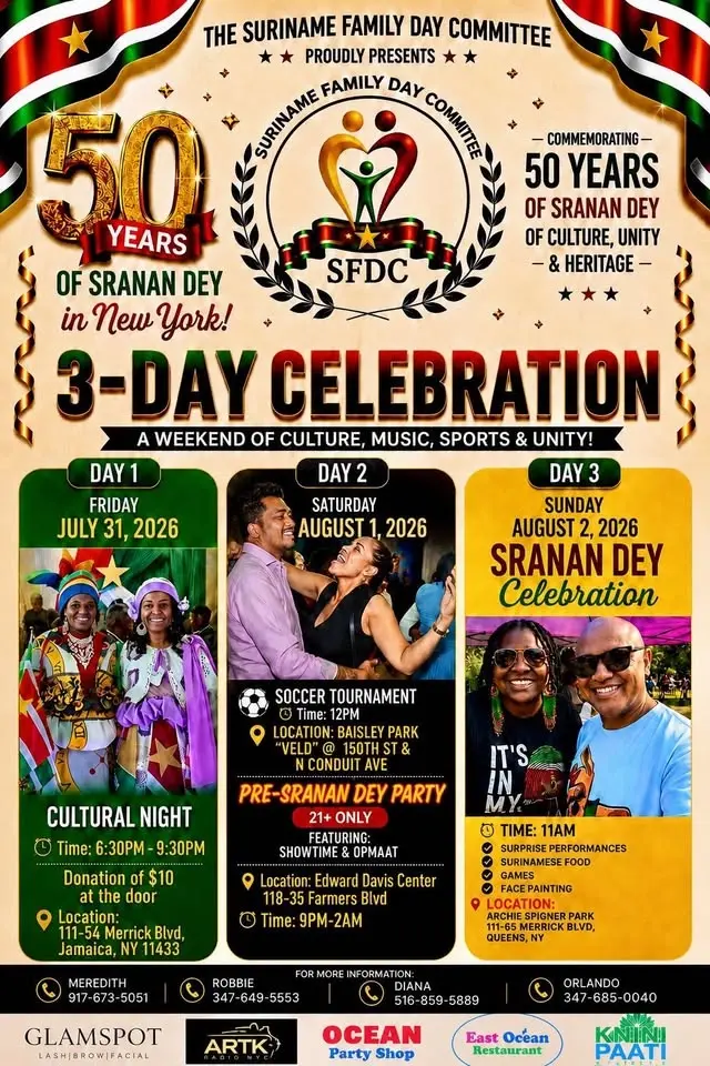Pre- Sranan Dey party