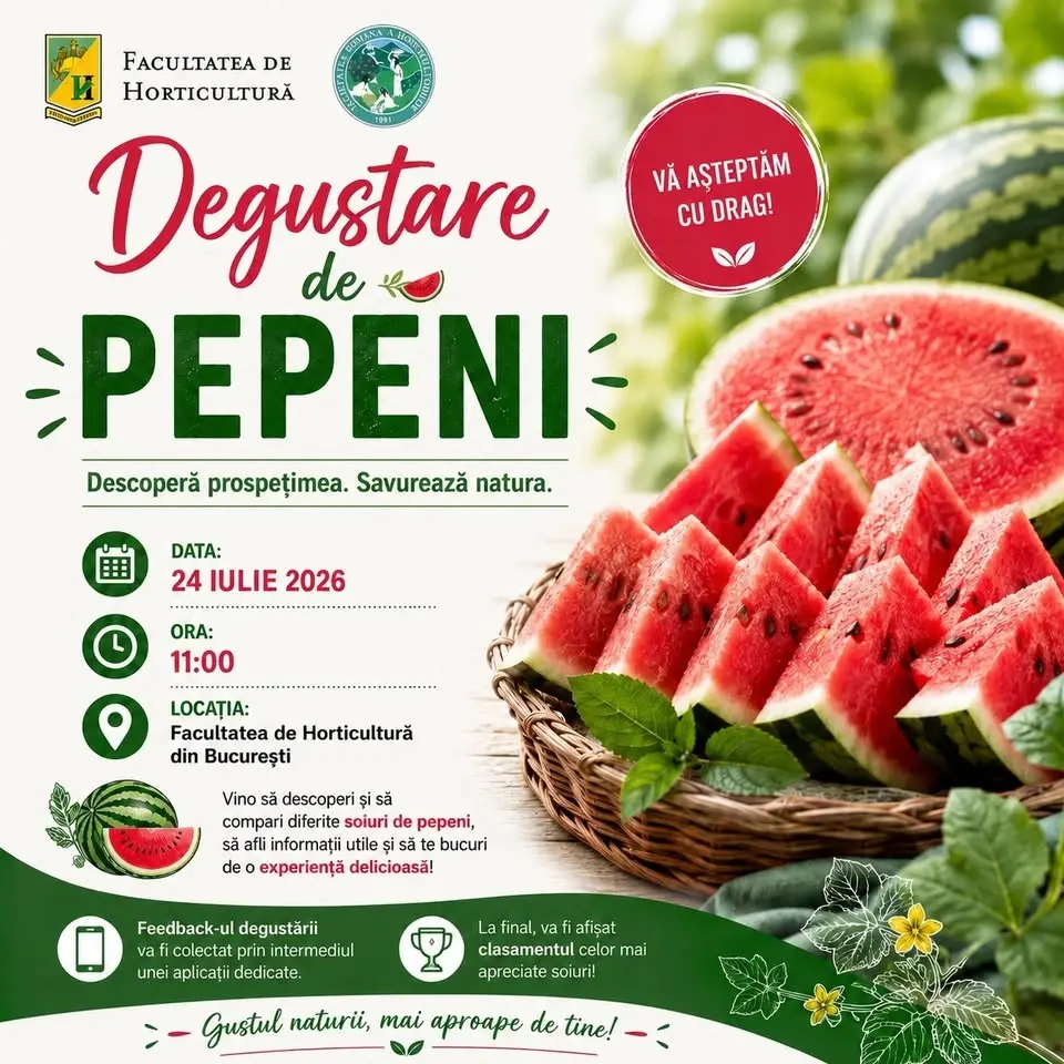 Degustare de pepeni