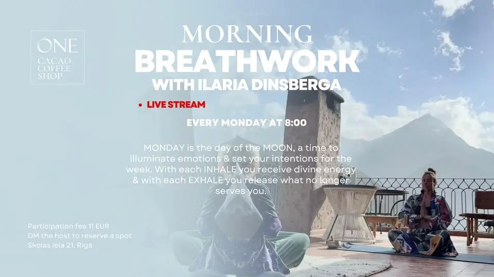 🪷 08:00 Morning Breathwork • LIVE