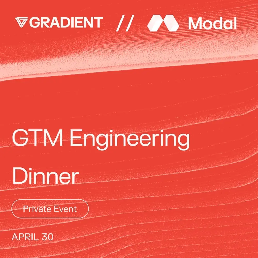 GTM Engineering Dinner