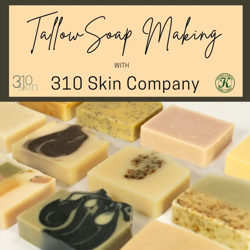 Tallow Soap Making Workshop with 310 Skin