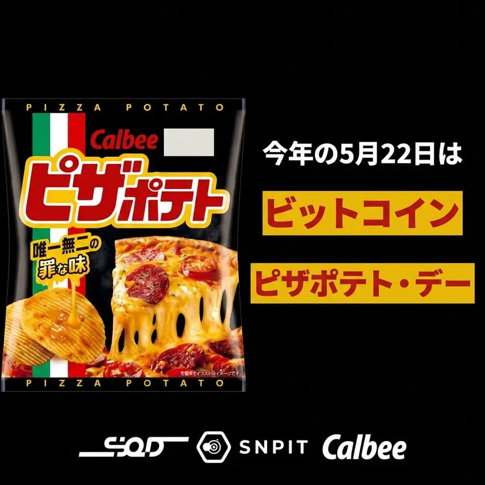 ビットコイン ピザポテト・デー｜BTC Pizza Potato Day