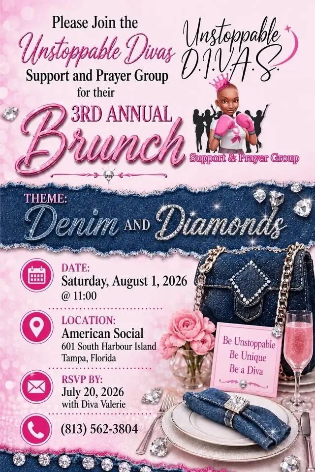 Third annual brunch, denim, and diamonds