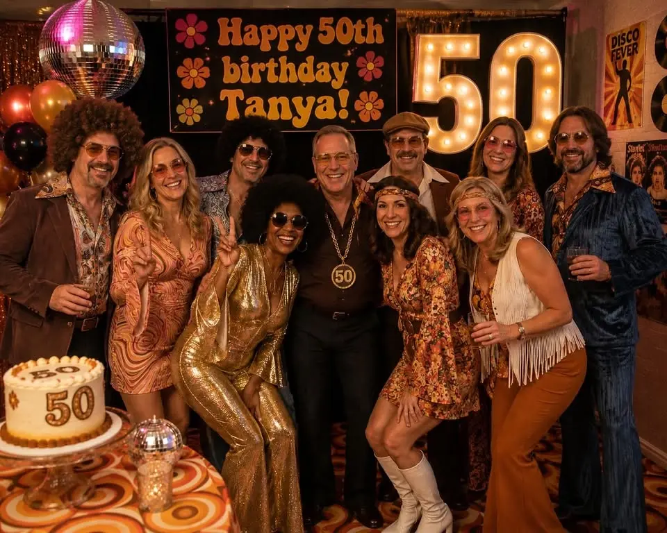 Celebrate Tanya's half century