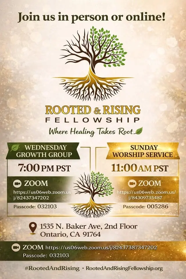 Rooted & Rising Fellowship- Wednesday Growth Group 