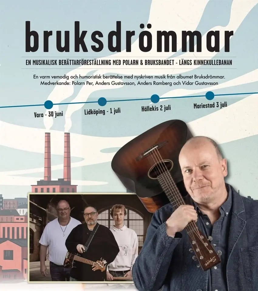 Bruksdrömmar på Park Bio i Vara 30 juni kl. 19.00!