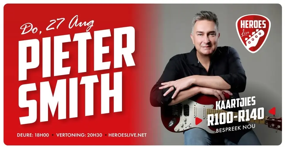 Pieter Smith @ Heroes Live
