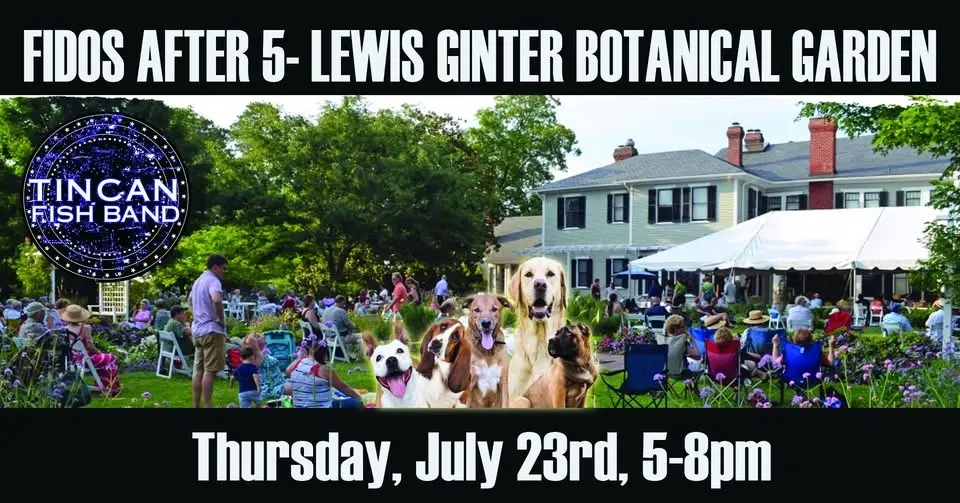TCFB play Lewis Ginter Botanical Garden, Fidos After 5