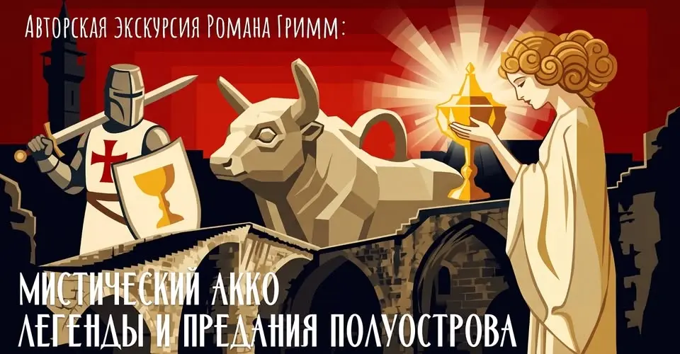 Авторская экскурсия Романа Гримм: "Мистический АККО: легенды и предания полуострова"