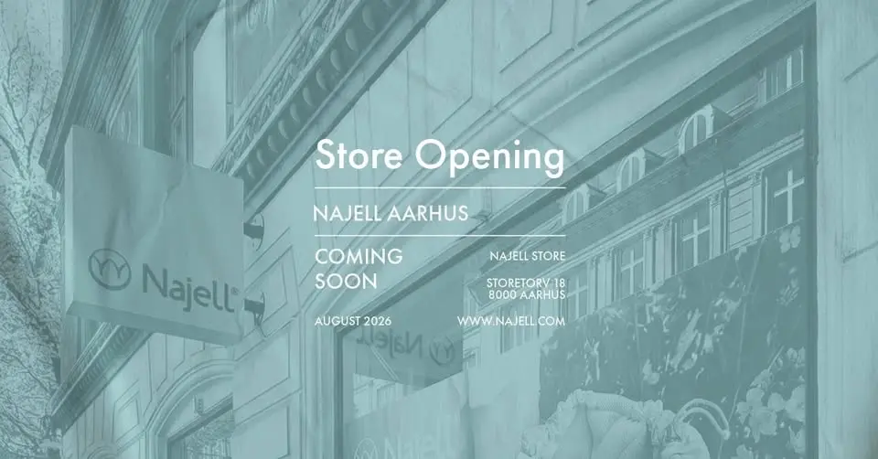 Najell Store Opening AArhus - You are invited! 🎉