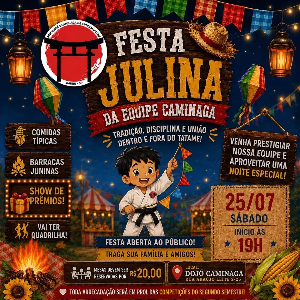 Festa julina da Caminaga 
