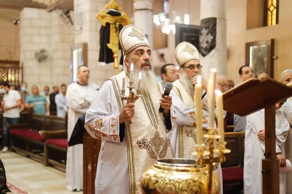 قداس عيد الاباء الرسل وصلاة اللقان 