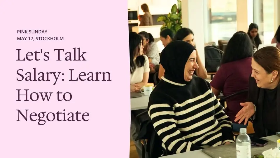 Pink Sunday in Stockholm | Let's talk salary: Learn How to Negotiate