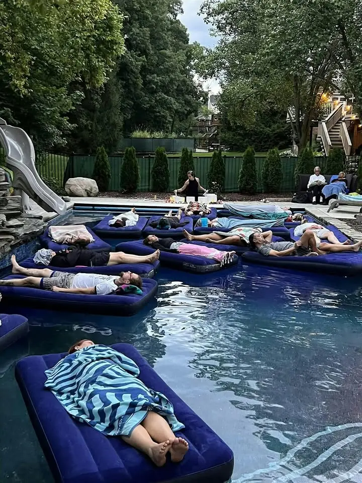 Outdoor Floating Sound Bath