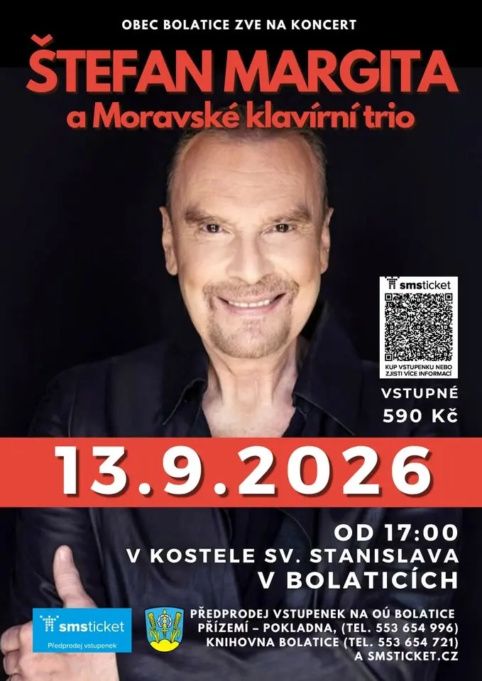 Koncert Štefana Margity a Moravského klavírního tria