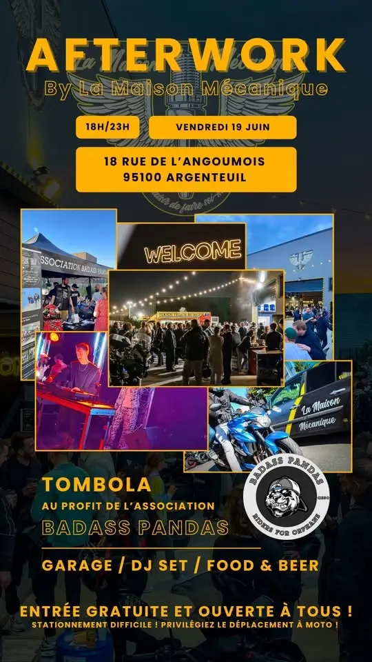 AFTERWORK by La Maison Mécanique 🔥🍻