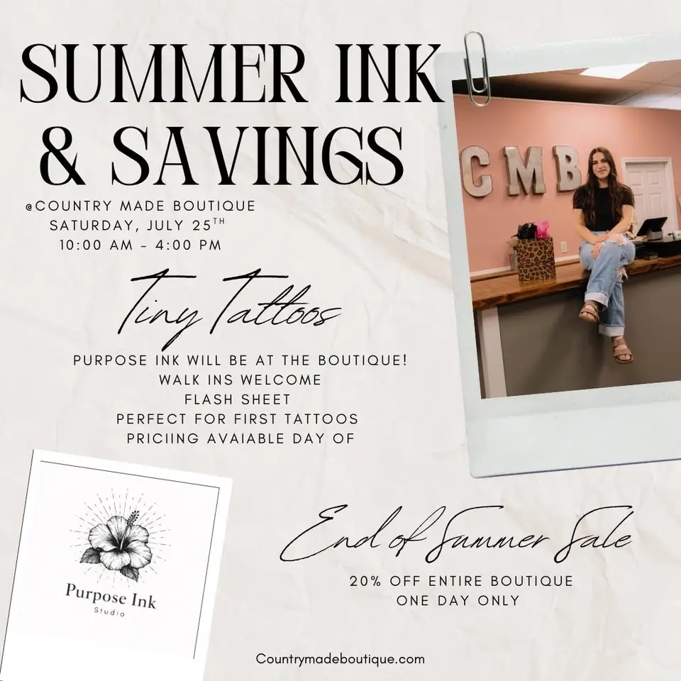 Summer Ink & Savings ✨🛍️