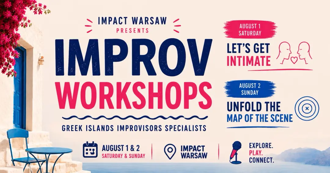 🇬🇷 Improv Workshops from the Greek islands 🇬🇷