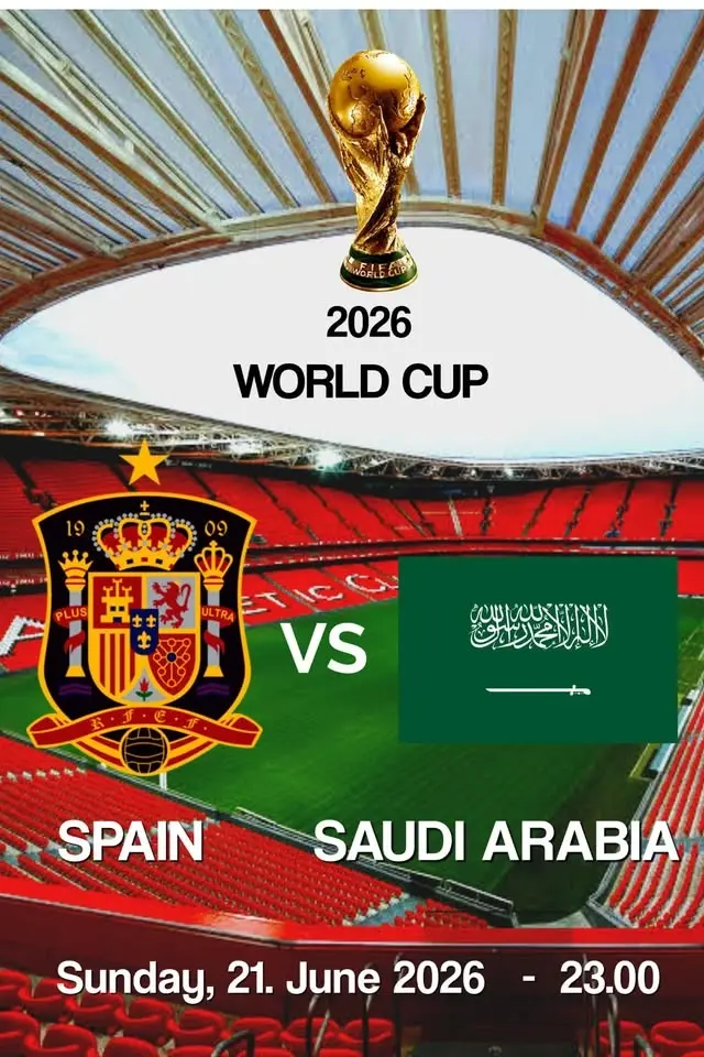 Spain vs Saudi Arabia 23.00 & Belgium vs Iran 02.00