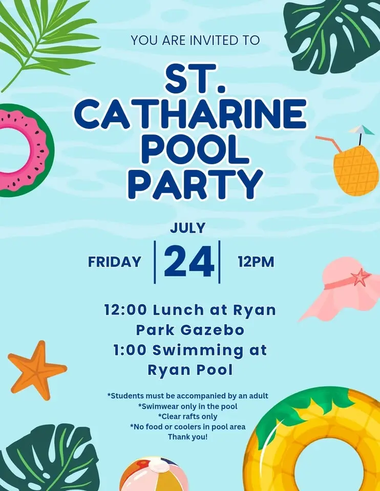 St. Catharine School Pool Party