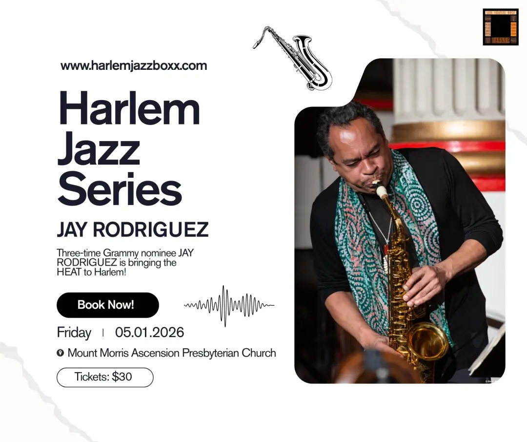 Harlem Jazz Series – Jay Rodriguez