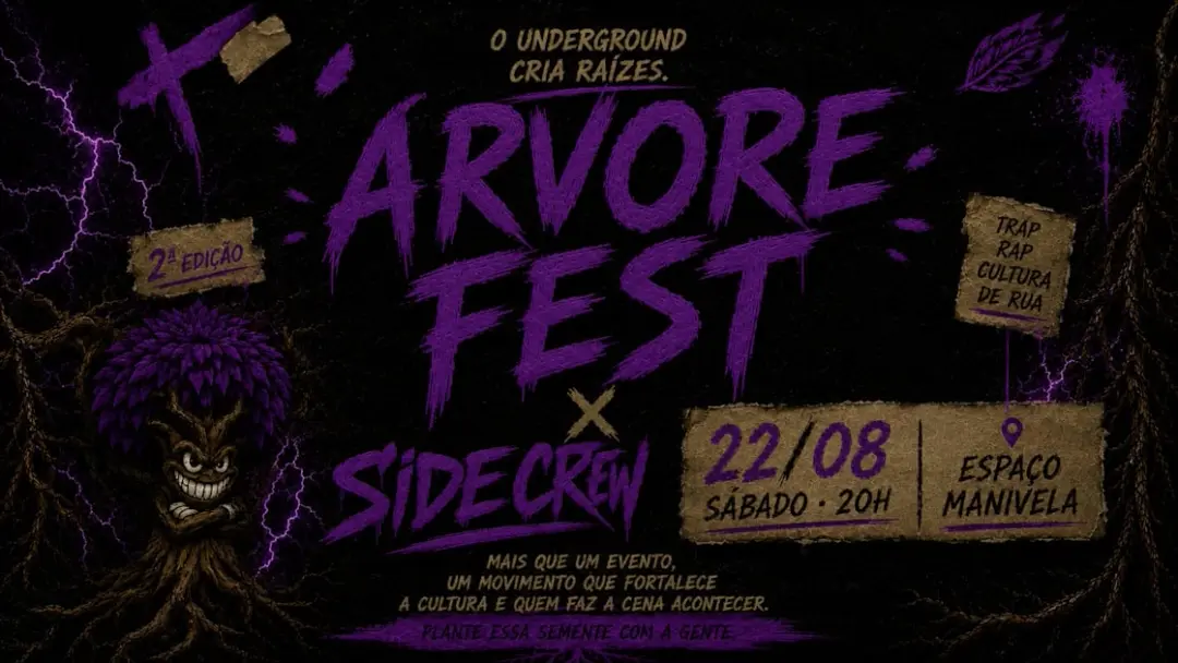 Árvore Fest X Side Crew