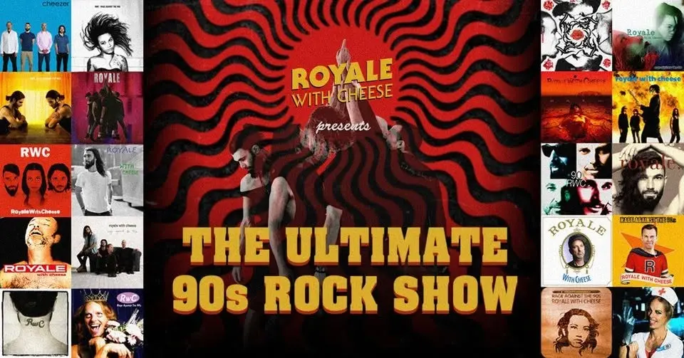 Royale with Cheese Ultimate 90s Rock Show | Orange Ex-Services Club