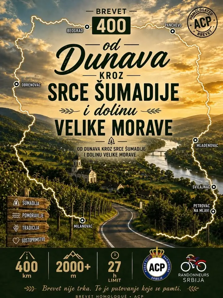 Od Dunava do srca Šumadije i doline Velike Morave