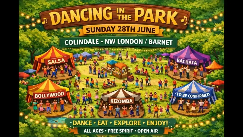 Dancing in the Park, Colindale (kids go FREE) NW London & Barnet