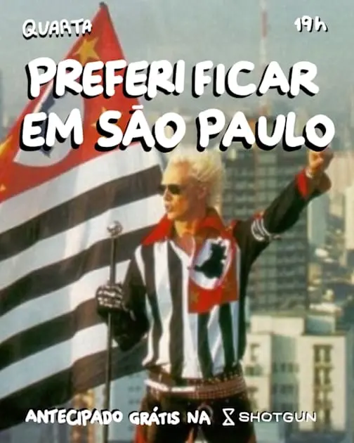 Preferi Ficar Em Sp - A Festa - Karaokê, Jam, Pista Vc Dj