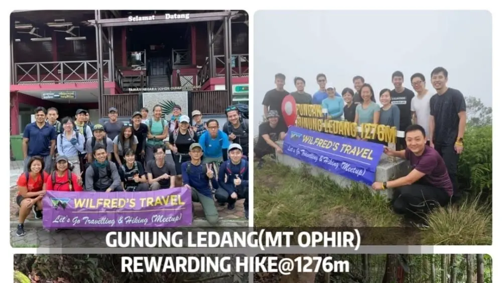 ✅[CONFIRMED] GUNUNG LEDANG (MT OPHIR) REWARDING HIKE@1276m 