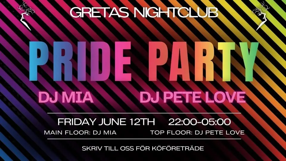đ„đ PRE-PRIDE PARTY 2026 @ GRETAS NIGHTCLUB đ