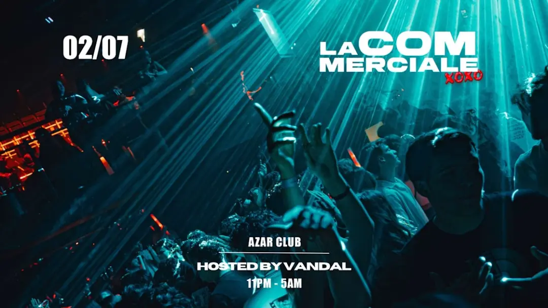 50 Tickets Only: La Commerciale - Jeudi 2 Juillet - Azar