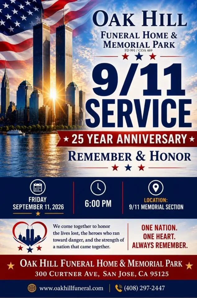 9/11 Service 25 Year Anniversary